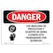 Signmission OSHA, Wear Face Shield And Rubber Gloves Chemicals, 14in X 10in Rigid Plastic, OS-DS-P-1014-LS-1610 OS-DS-P-1014-LS-1610 - alternate 1